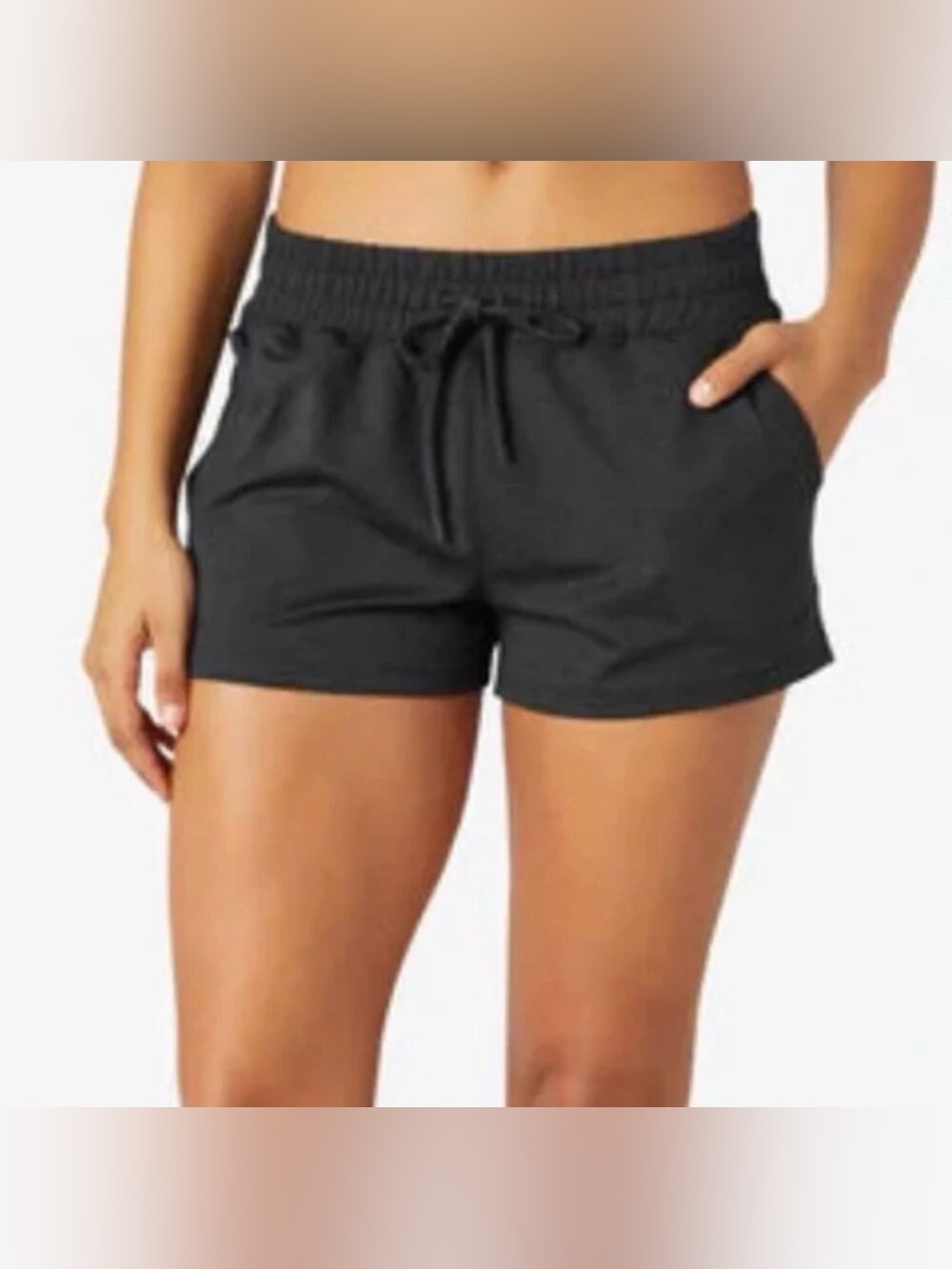 Beyond Yoga Spacedye Worked Up Shorts Black  XS